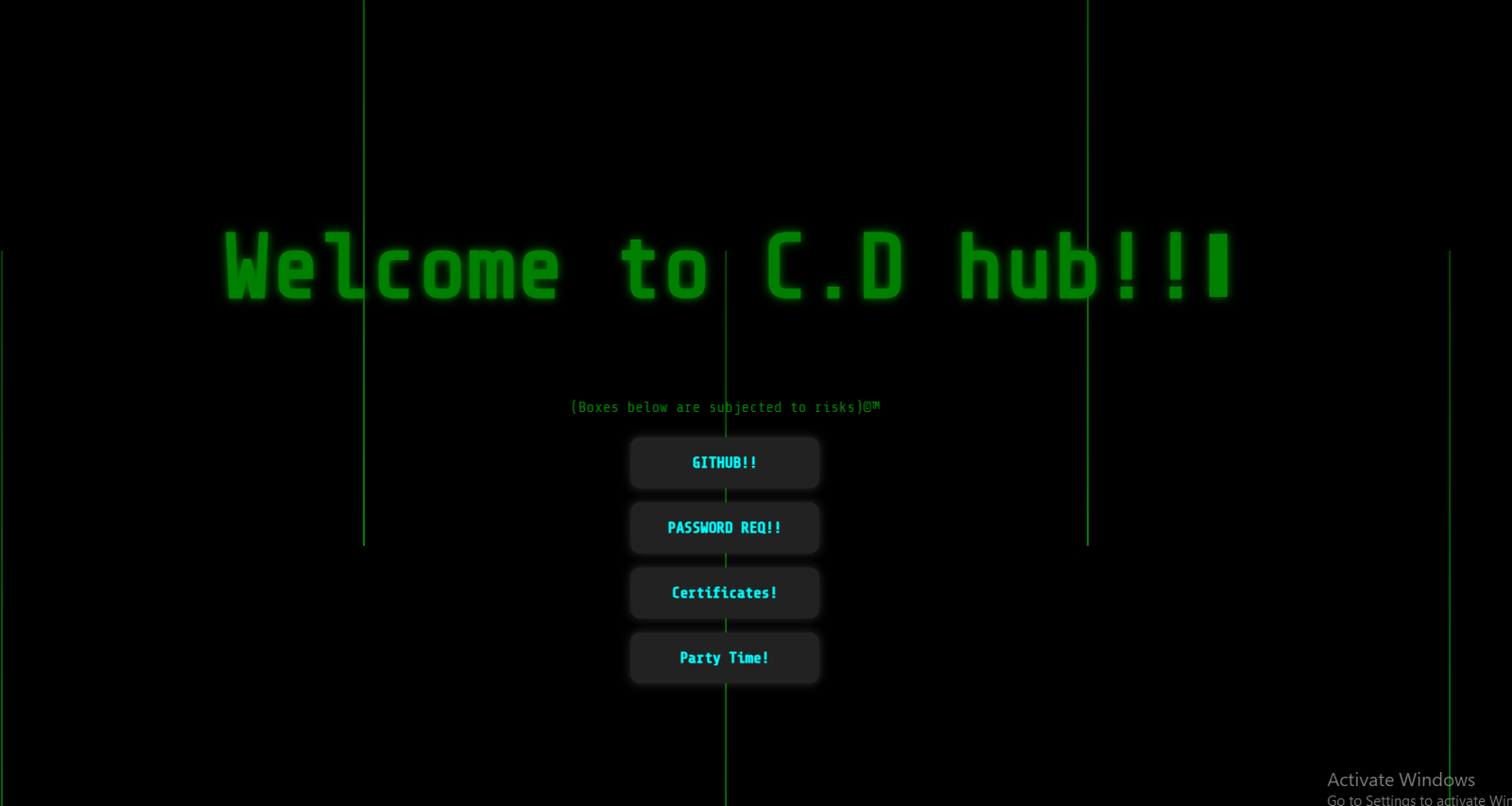 Certification site project preview